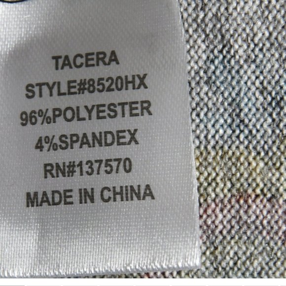 Tacera Woman Medallion Print Long Flared Sleeve Knee Length Dress, Plus Size 3X - Picture 2 of 10